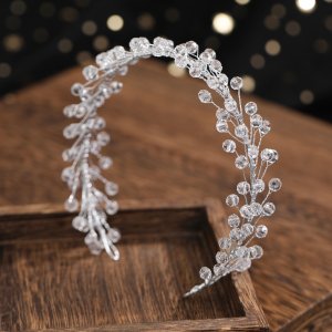 Pearl and Crystal Soft Chain Headband